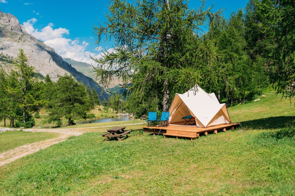 Infrastruktur und Ausstattung im Camping Mistral Valle Maira Piemont