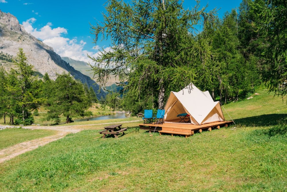Camping Mistral Valle Maira Piemont Stellplatzdetails und Preise