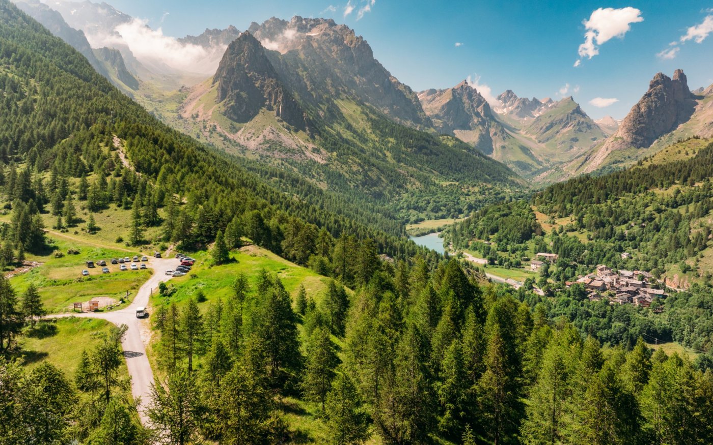 Lage und Anreise Camping Mistral Valle Maira Piemont