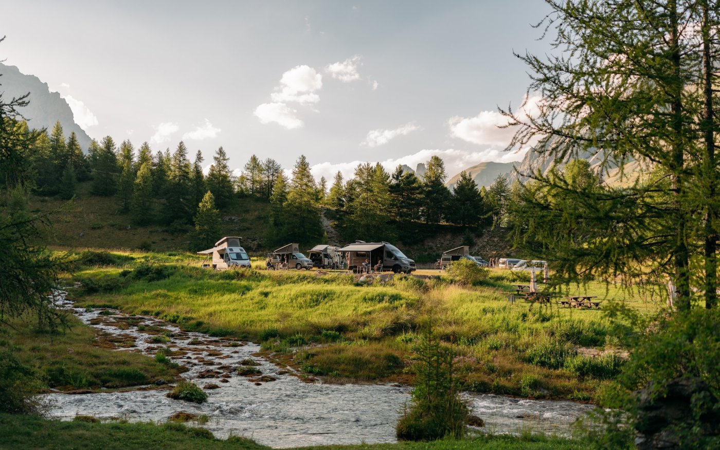 Infrastruktur und Ausstattung im Camping Mistral